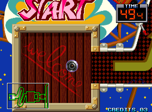The Irritating Maze (Arcade) screenshot: Let's get going.