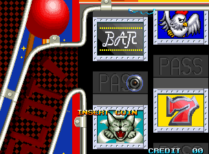 The Irritating Maze (Arcade) screenshot: Combining slots with electrified mazes? Why not?