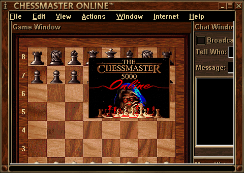 Chessmaster Online (Windows) screenshot: The game is based on Chessmaster 5000