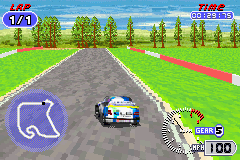 TOCA: World Touring Cars (Game Boy Advance) screenshot: Trying to impress