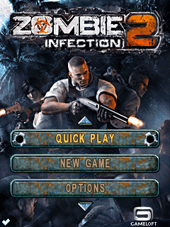 Zombie Infection 2 (J2ME) screenshot: Main menu