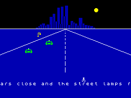 Auf Wiedersehen Pet (ZX Spectrum) screenshot: Intro to Part 3