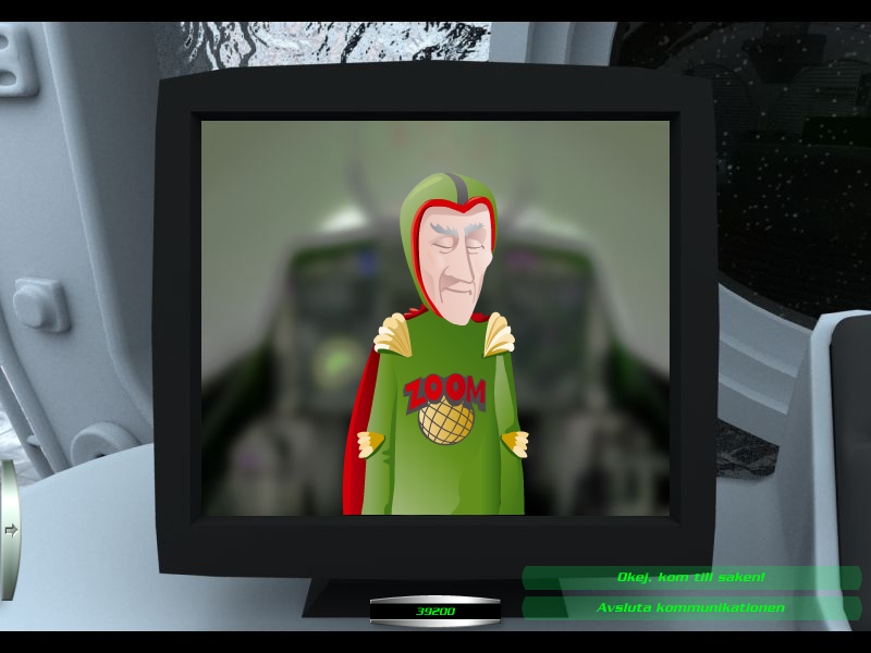 Vintergatan: Rädda Jorden! (Windows) screenshot: So this is captain Zoom