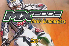 MX 2002 featuring Ricky Carmichael (Game Boy Advance) screenshot: Title screen