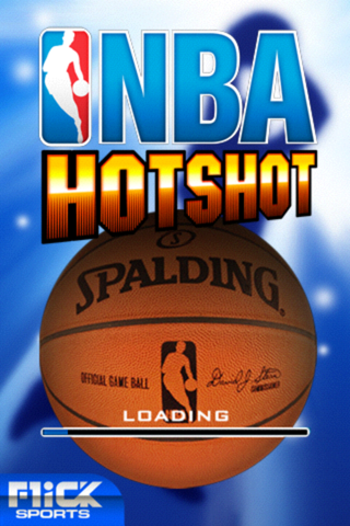 NBA Hotshot (iPhone) screenshot: Loading screen