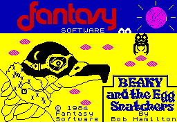 Beaky and the Egg Snatchers (ZX Spectrum) screenshot: Loading Screen