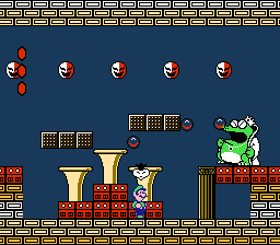 Super Mario Bros. 2 (NES) screenshot: Hello Wart!