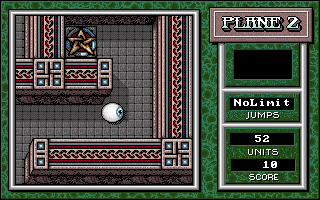Mind-Roll (Amiga) screenshot: A teleporter