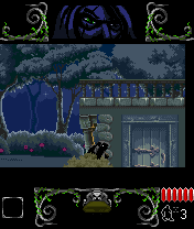 Thief: Deadly Shadows - Episode 2 (J2ME) screenshot: Hiding in the bushes