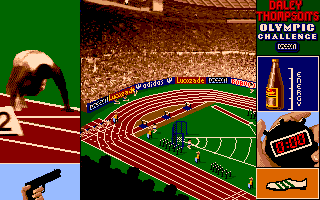 Daley Thompson's Olympic Challenge (Amiga) screenshot: Ready, Set