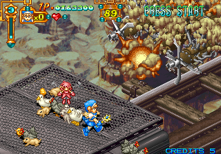 Purikura Daisakusen (Arcade) screenshot: Victory!