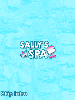 Sally's Spa (J2ME) screenshot: Title screen