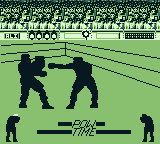 Muhammad Ali Heavyweight Boxing (Game Boy) screenshot: I just pressed the start (pause) button.