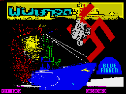 Wulfpack (ZX Spectrum) screenshot: Title screen