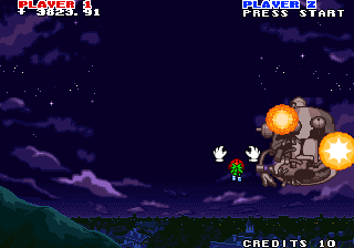 Captain Tomaday (Arcade) screenshot: Victory!