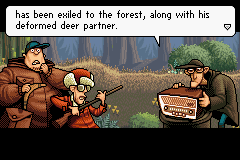 Open Season (Game Boy Advance) screenshot: It's hunting season
