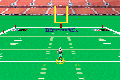 NFL Blitz 20-02 (Game Boy Advance) screenshot: Kick-off