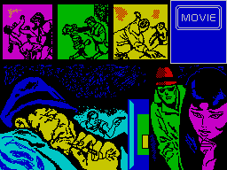 Movie (ZX Spectrum) screenshot: Loading screen