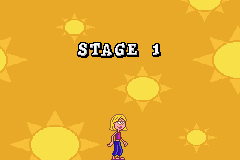 Lizzie McGuire 3: Homecoming Havoc (Game Boy Advance) screenshot: Stage 1