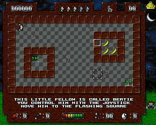 Blockhead (Amiga) screenshot: Tutorial