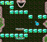 Devilish (Game Gear) screenshot: Those bricks appear as you advance. Very unexpected