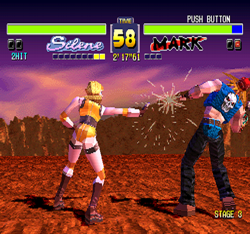 Screenshot of Fighters' Impact (PlayStation, 1996) - MobyGames