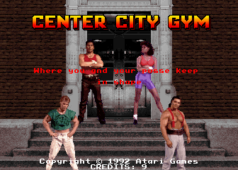 Guardians of the 'Hood (Arcade) screenshot: Center City Gym