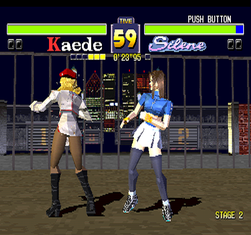 Screenshot of Fighters' Impact (PlayStation, 1996) - MobyGames