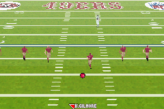 Madden NFL 06 (Game Boy Advance) screenshot: Kick-off