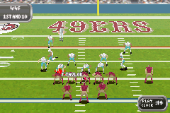 Madden NFL 06 (Game Boy Advance) screenshot: Huh huh