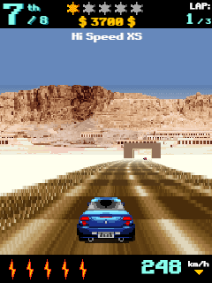 Asphalt: Urban GT (Browser) screenshot: Luxor race