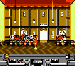 Defenders of Dynatron City (NES) screenshot: Grocery