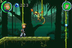 Disney's Kim Possible 3: Team Possible (Game Boy Advance) screenshot: Kill the monkey