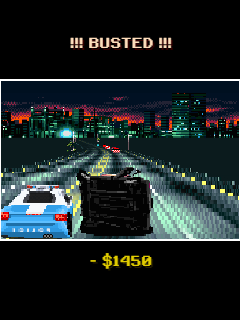 Asphalt: Urban GT (Browser) screenshot: Getting busted