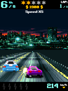 Asphalt: Urban GT (Browser) screenshot: The police on the chase