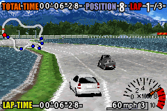 GT Advance 3: Pro Concept Racing (Game Boy Advance) screenshot: Next race