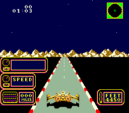 Ambush (Arcade) screenshot: The first sequence where you need to get the ship into the air.
