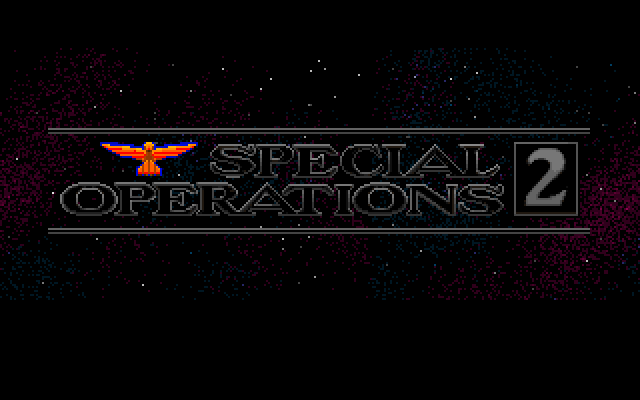 Wing Commander II: Deluxe Edition (FM Towns) screenshot: Special Operations 2 title screen