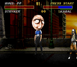 Mortal Kombat 3 (SNES) screenshot: Fatality