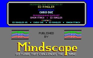 Superstar Indoor Sports (Amiga) screenshot: Credits