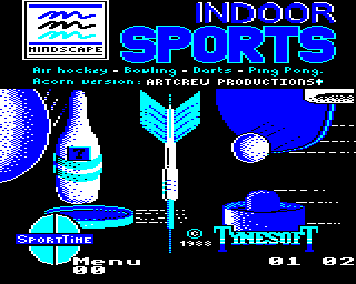 Superstar Indoor Sports (Electron) screenshot: Loading screen