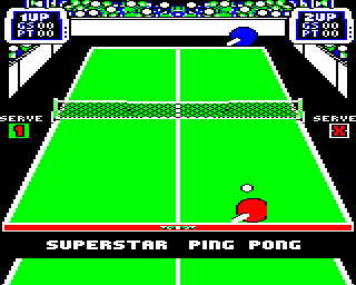 Superstar Indoor Sports (Electron) screenshot: Ping pong