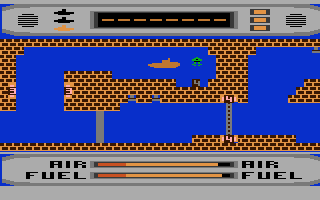 Periscope Up (Atari 8-bit) screenshot: Key number 4