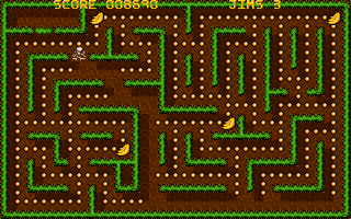 Jungle Jim (Amiga) screenshot: Getting killed