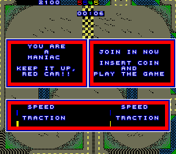 American Speedway (Arcade) screenshot: Results