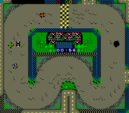 Screenshot of American Speedway (Arcade, 1987) - MobyGames