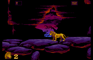 The Lion King (Amiga) screenshot: Level 7