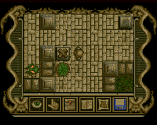 Poltergeist (Amiga) screenshot: Door switcher