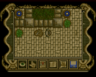 Poltergeist (Amiga) screenshot: Skeleton key
