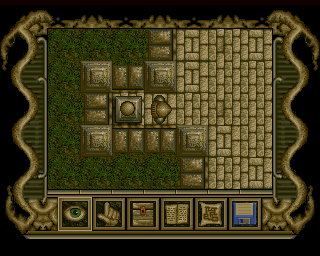 Poltergeist (Amiga) screenshot: Stone orb